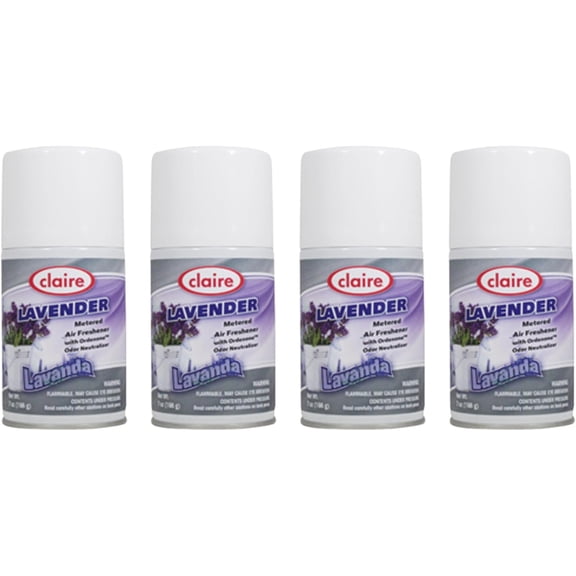 CL115 Claire Lavender Metered Air Freshener. (4 Pack)