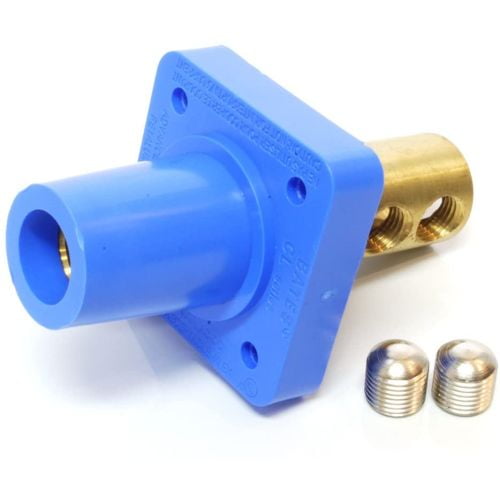 CL40FRB-DX CL Cam Type, Panel Mount,400A, 2/0-4/0 AWG, F - Blue (D)