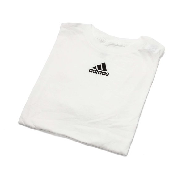 CL4585 Adidas Youth Team Amplifier Short Sleeve T-Shirt White M