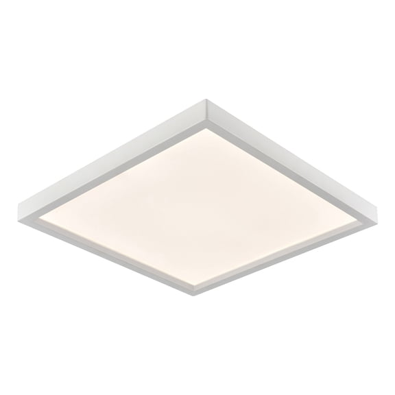 CL791434-Thomas Lighting-7.5 Inch 1 LED Square Flush Mount-White Finish