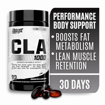 Nutrex Research CLA 1000 Conjugated Linoleic Acid Weight Management Support 90 Softgels