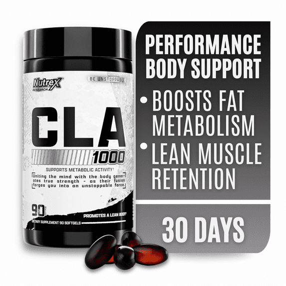 Nutrex Research CLA 1000 Conjugated Linoleic Acid Weight Management Support 90 Softgels