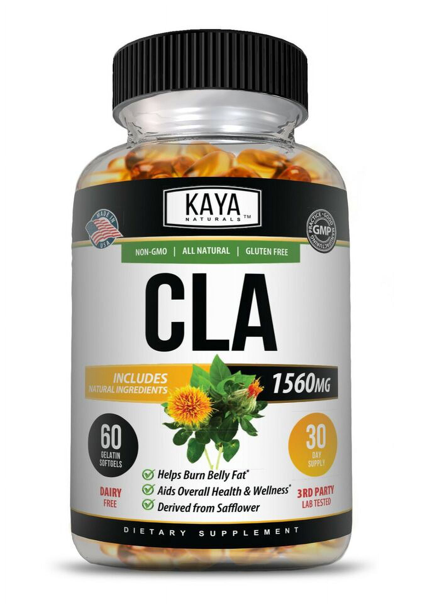 CLA  Fat Burner, Appetite Suppressant, Weight Loss 60ct