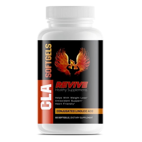 CLA Softgels - Supports Antioxidant and Weight Loss-Revive Healthy Supplements 5oz