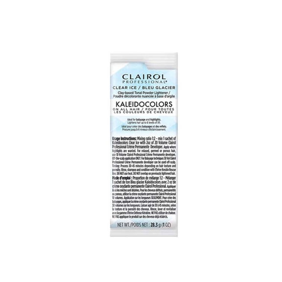 Clairol Professional Kaleidocolors - On All Hair 1 oz CLEAR ICE Powder Lightener