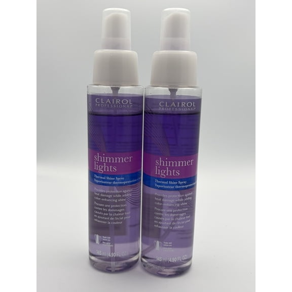 CLAIROL Shimmer Lights Thermal Shine Spray 4.9 FL. OZ. - 2 PACK