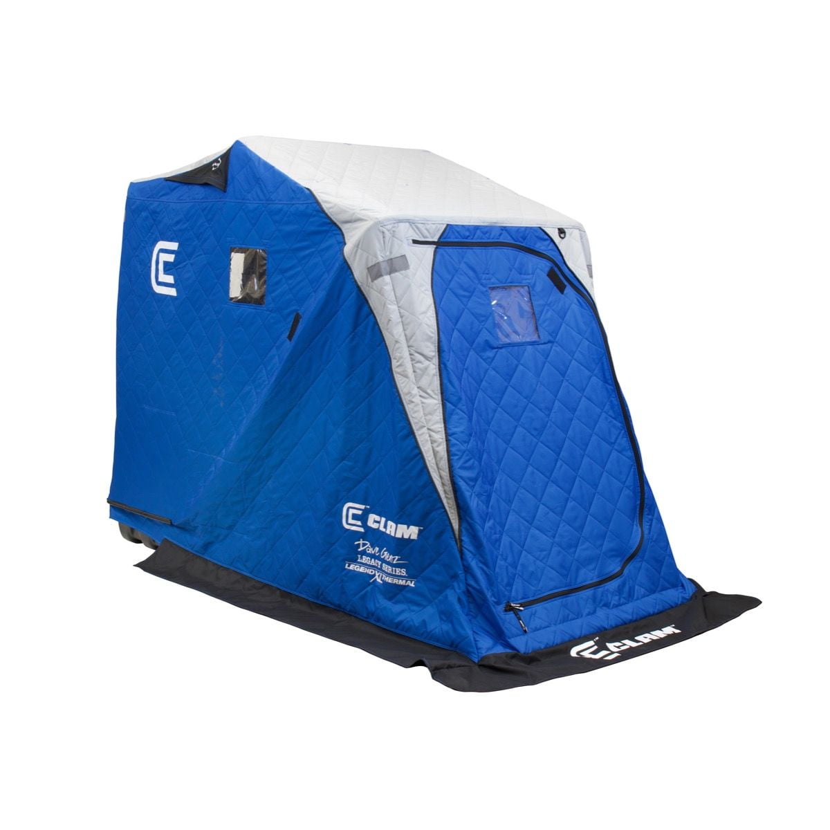 CLAM 12564 Legend XL Thermal Ice Fishing Shelter with Deluxe Swivel Seat 