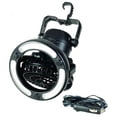 thumbnail image 1 of CLAM 8429 Portable Battery Powered Fan/LED Light for Fishing Tent, Large, 1 of 3