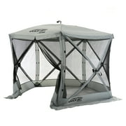 CLAM Quick-Set 9 x 9 Foot Venture Portable Outdoor Canopy Shelter, Gray