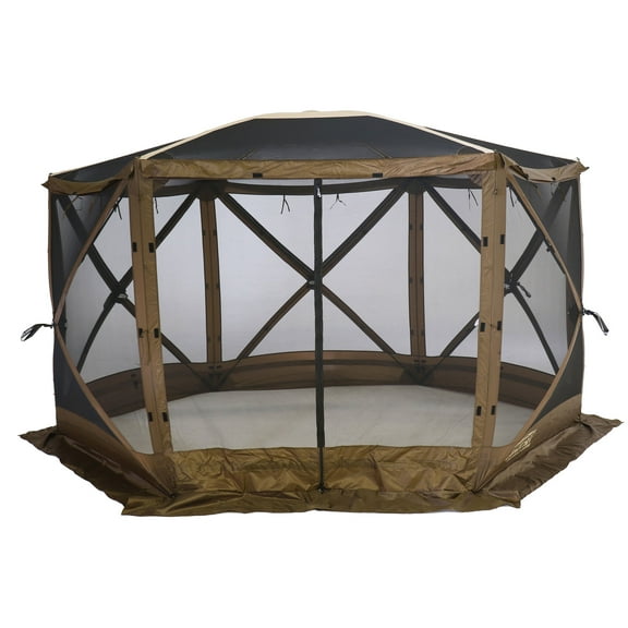 Open Box Clam Quick Set Escape Sky Camper Portable Gazebo Canopy Shelter
