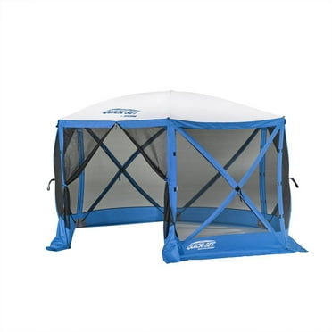 CLAM Quick-Set Escape Sport 11.5 x 11.5 Foot Tailgating Canopy Tent, Blue