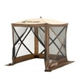thumbnail image 1 of CLAM Quick-Set Traveler 4 Sided Portable Outdoor Camping Gazebo Canopy Shelter, 1 of 7