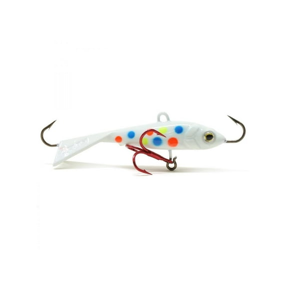 CLAM Tikka Mino, 5/16 Oz Size 10, Glow White Wonderbread 15733, One Size