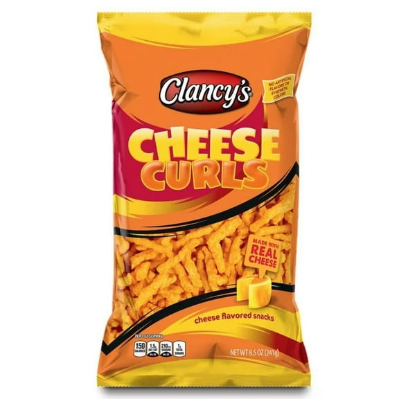 CLANCY'S - Cheese Curls - An Irresistibly Addictive Snack | 8.5 oz