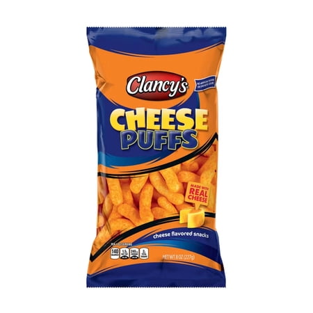 CLANCY'S - Cheese Puffs - Made with Real Cheese | 8 Oz