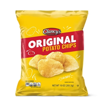 CLANCY'S - Original Potato Chips - The Ultimate Crunch Sensation | 10oz