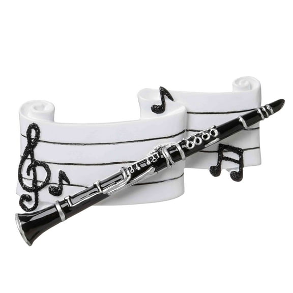 CLARINET Personalized Christmas Tree Ornament DO-IT-YOURSELF