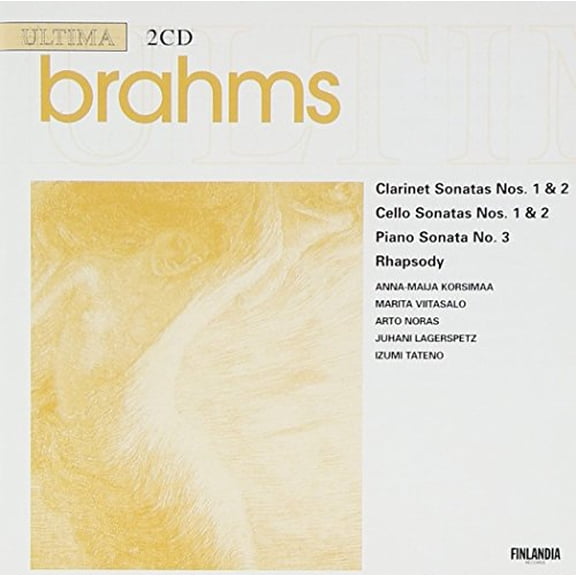 CLARINET SONATAS N 1 & 2 / CELLO SONATAS N 1 & 2 /