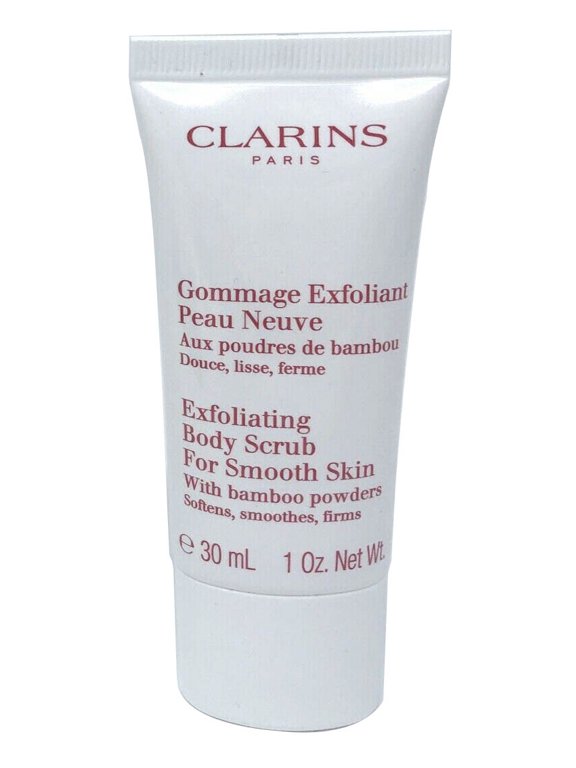 Exfoliating Body Scrub For Smooth Skin With Bamboo Powders 1 Oz NIB
