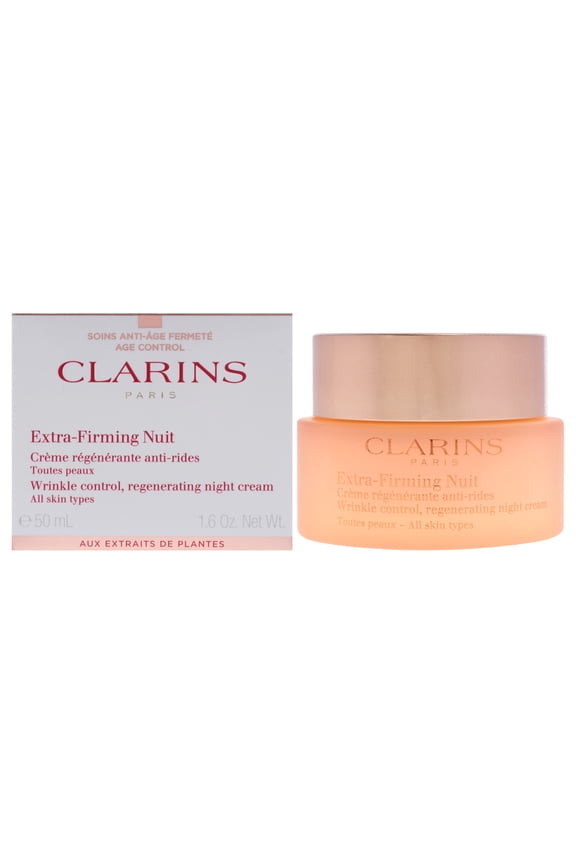 Extra Firming Night Cream - All Skin Types by Clarins for Unisex - 1.6 oz Cream