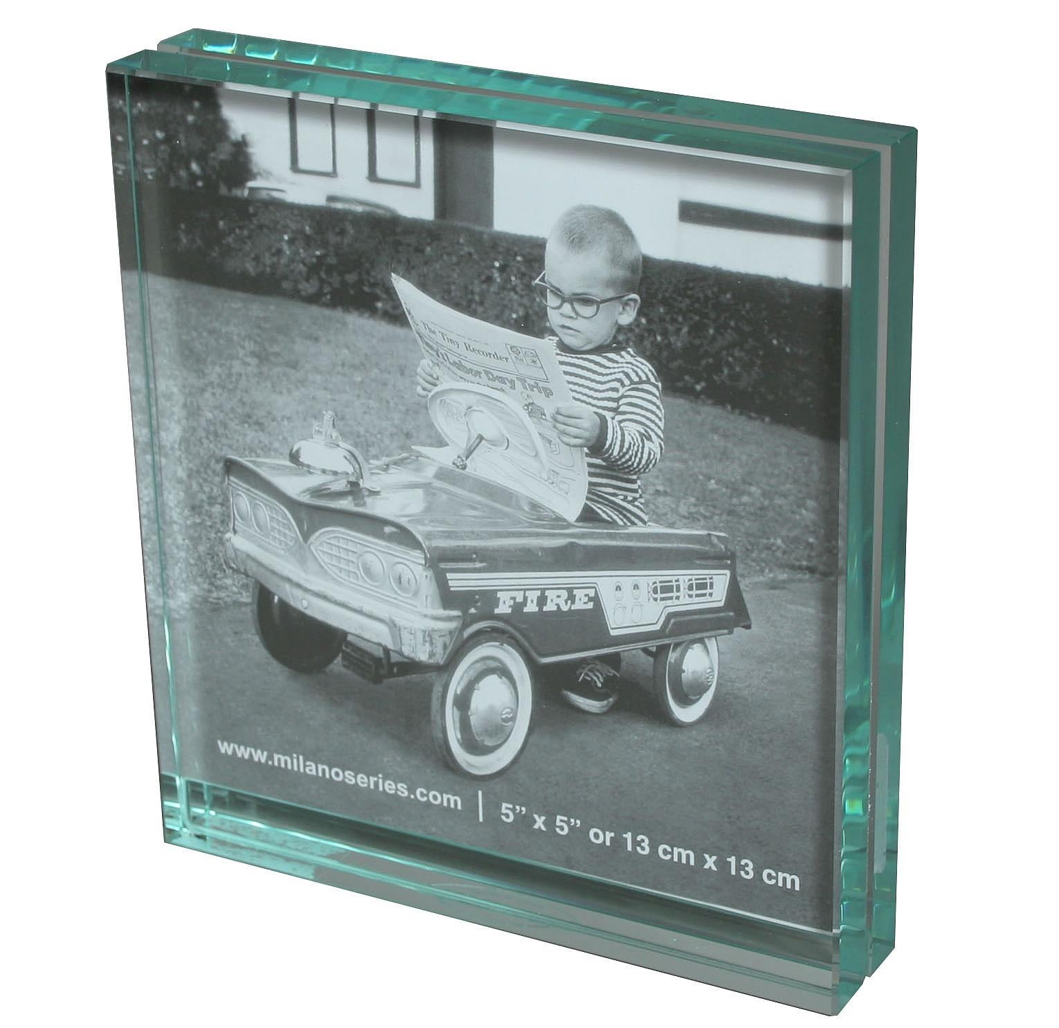 CLARITY glass block frame by Milano Series 5x5