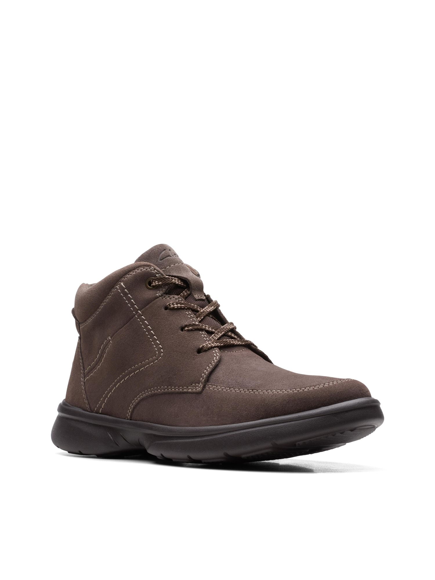 CLARKS COLLECTION Mens Beige Comfort Breathable Removable Insole Bradley Round Toe Wedge Lace Up Leather Boots Shoes 11 W Walmart