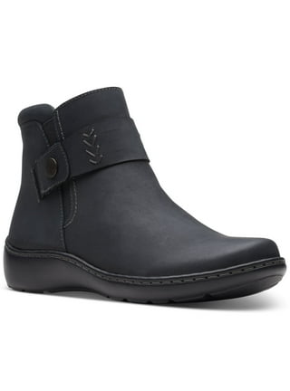 Clarks Womens Boots in Womens Boots Black Walmart