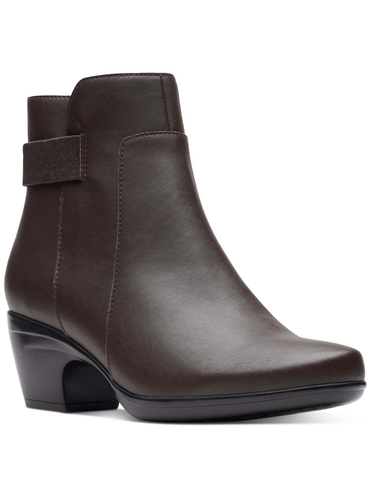 Clarks brown booties deals