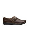 thumbnail image 1 of CLARKS Female Adult Women 10 Wide 26174448 Dark Brown Lea, 1 of 1