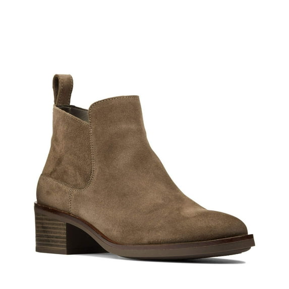 CLARKS MEMI ZIP Boots Taupe