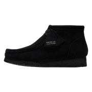 CLARKS MENS Wallabee Boot "Black Suede" 26155517 26155517 from Stadium Goods
