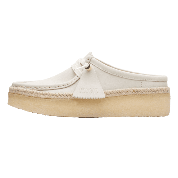 CLARKS MENS Wallabee Cup "White" 26164430 26164430 from Stadium Goods