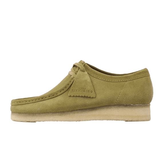 CLARKS MENS Wallabee "KHAKI SUEDE" 26146513 26146513 from Stadium Goods