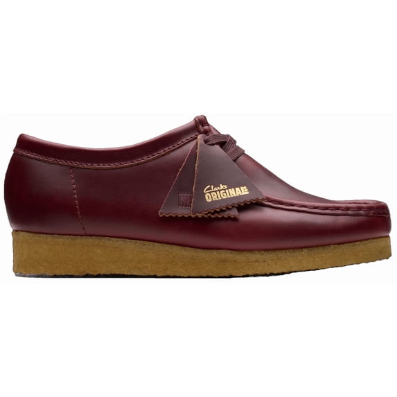 CLARKS ORIGINALS WALLABEE Shoes Damson Leather