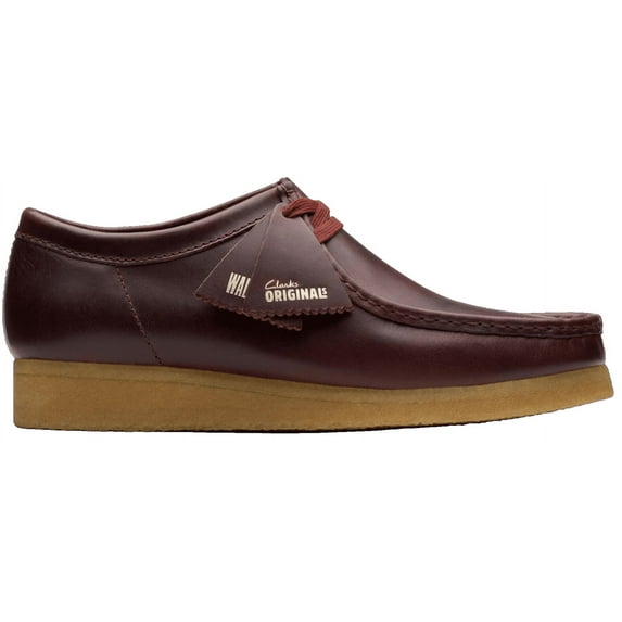 CLARKS ORIGINALS WALLABEE Shoes Deep Red