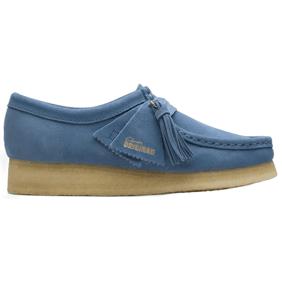 CLARKS ORIGINALS WALLABEE Shoes French Blue