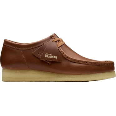 CLARKS ORIGINALS WALLABEE Shoes Tan Leather