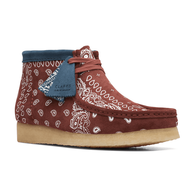 靴 Clarks Wallabee Amazon.com | Clarks - Mens Wallabee Shoe, Color Deep Red L
