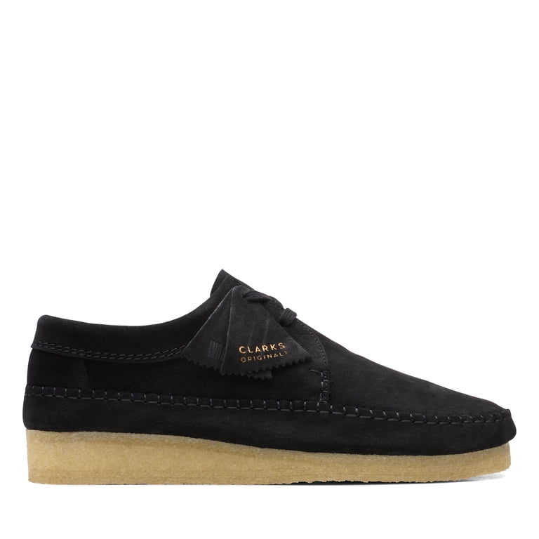 CLARKS ORIGINALS Weaver Boots Black Suede - Walmart.com