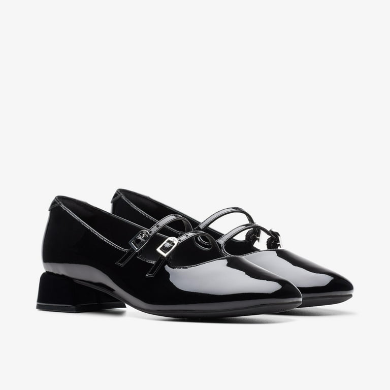 CLARKS WOMEN SHOES DAISS 30 SHINE BLACK PATENT Walmart