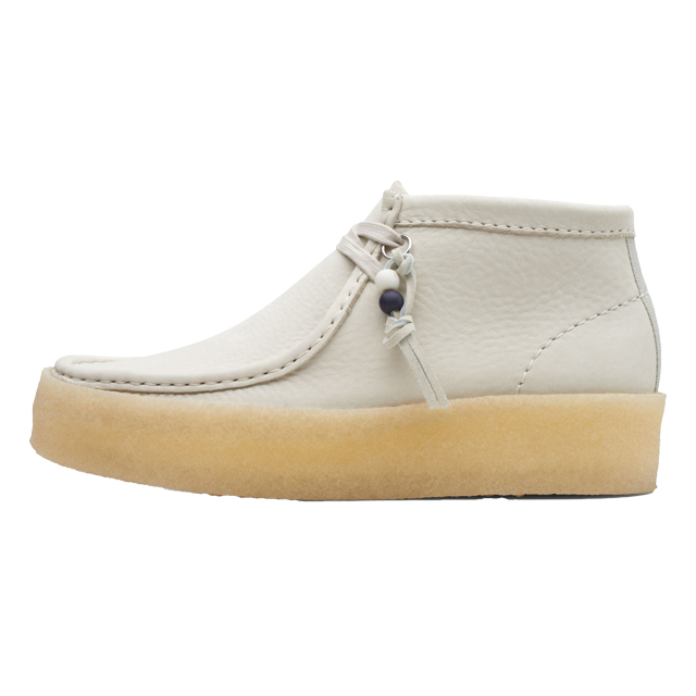 CLARKS WOMENS Wallabee Cup Womens "White" 26168988 26168988 from Stadium Goods