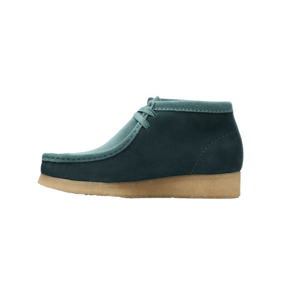 CLARKS WOMENS Wallabee Womens "Green" 26167942 26167942 from Stadium Goods