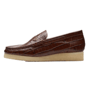 CLARKS WOMENS Wallabeeloafer Womens "Brown" 26174017 26174017 from Stadium Goods