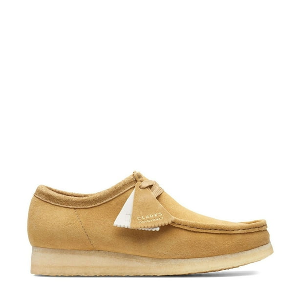 CLARKS Wallabee Men Adult shoe size 9.5 Casual 26166241 Oakmoss Suede Walmart Business Supplies