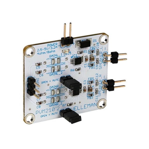CLASS D AUDIO AMPLIFIER - STEREO 2.8 W