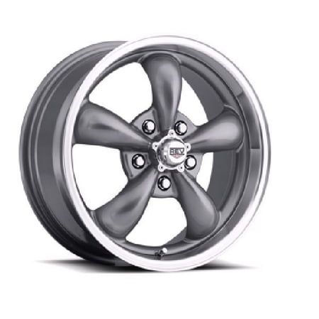 CLASSIC 18X8 ANTHRACITE Wheel Fits select: 1966-1973 FORD MUSTANG, 1968-1969 PLYMOUTH SATTELITE