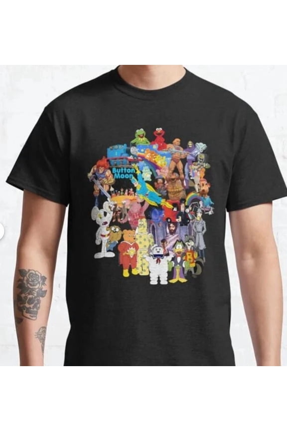 CLASSIC 1980_s Retro Throwback Mashup Memories - 80_s TV shows Classic T-Shirt