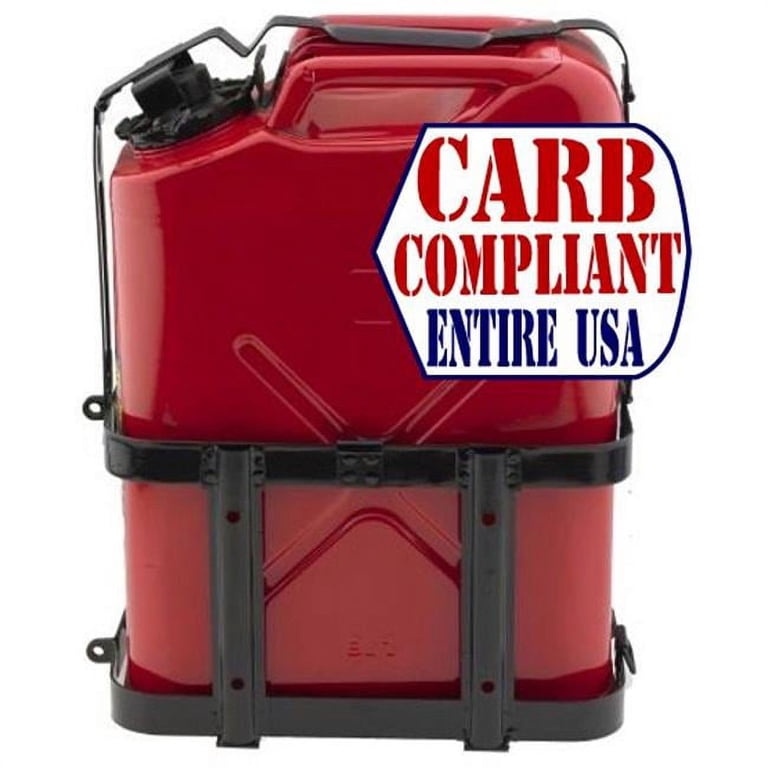CLASSIC 5 Gallon Steel Jerry can - GAS - NATO Dimensions (CARB