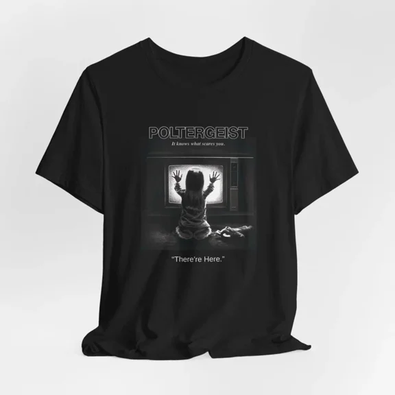 CLASSIC A101 - POLTERGEIST Tshirt T-shirt T shirt Vintage Aesthetic Movie Tee 1980s Horr