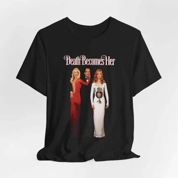 CLASSIC A48 - DEATH BECOMES HER Tshirt T shirt T-shirt Vintage Aesthetic Movie Poster